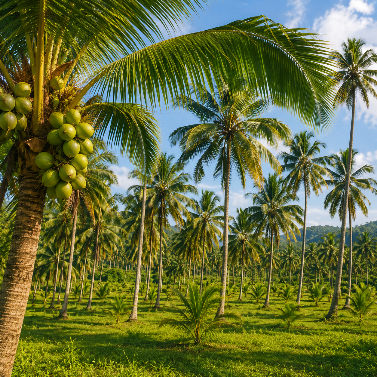 Kerala spice farm harvest